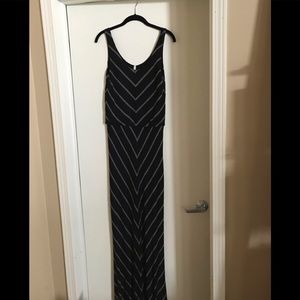 Elan Dresses - Maxi black and gray dress Elan Dresses - Maxi black and gray dress